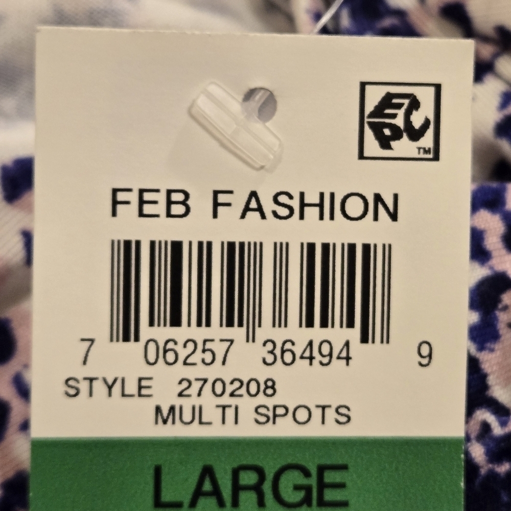 Alfani Maxi Dress Loungewear Sleeveless Pink Purple White Mottled Spots Women L - Picture 12 of 15